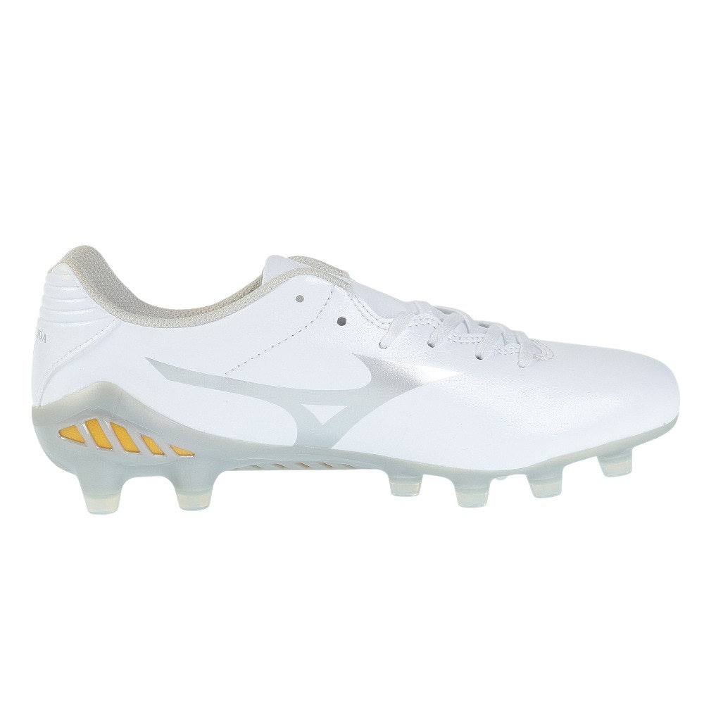 ミズノ（MIZUNO）（キッズ）ジュニアサッカースパイク 土 芝 ハードグラウンド/天然芝/人工芝用 モナルシーダNEO II PRO Jr P1GB232004