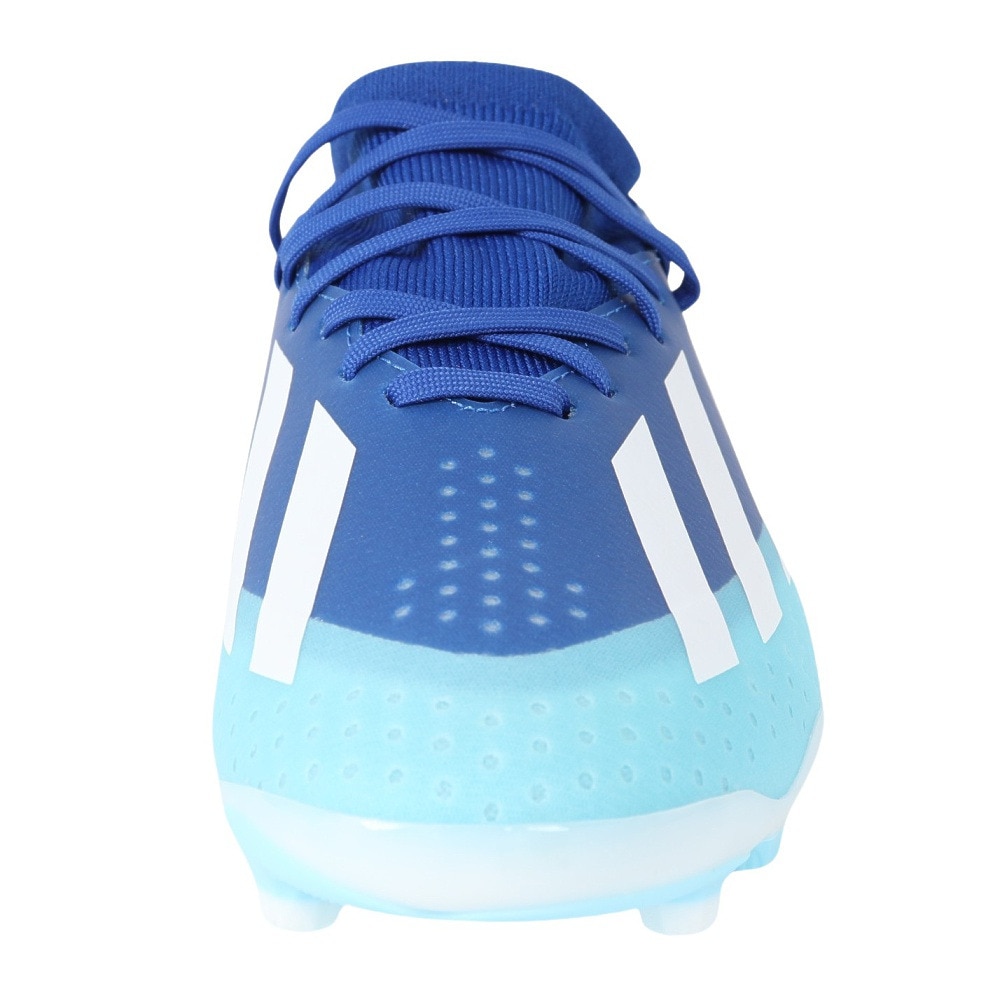 アディダス（adidas）（キッズ）ジュニアサッカースパイク 土・人工芝用 エックス クレイジーファスト.3 HG/AG IE1566