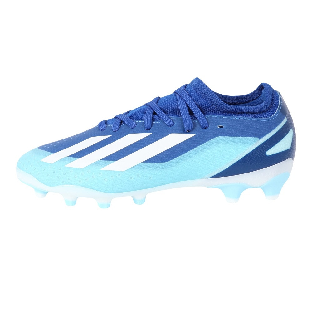 アディダス（adidas）（キッズ）ジュニアサッカースパイク 土・人工芝用 エックス クレイジーファスト.3 HG/AG IE1566