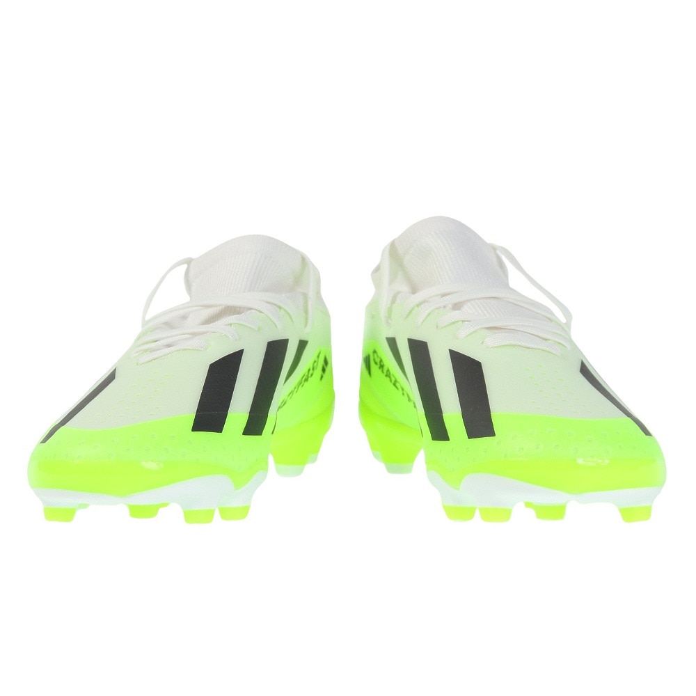 アディダス（adidas）（キッズ）ジュニアサッカースパイク 土・人工芝用 ックス クレイジーファスト.3 HG/AG J IE1567