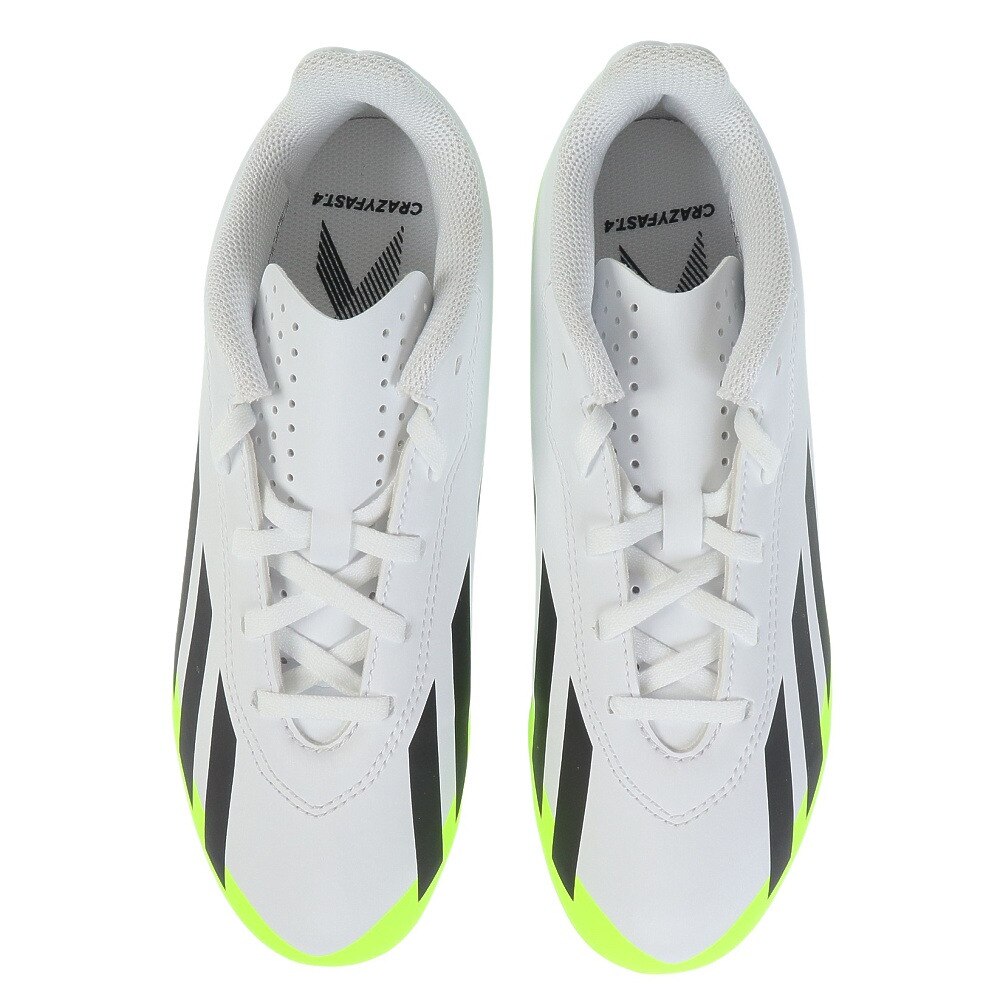 アディダス（adidas）（キッズ）ジュニアサッカースパイク 各種グラウンド対応 エックス クレイジーファスト.4 AI1 J IE1588