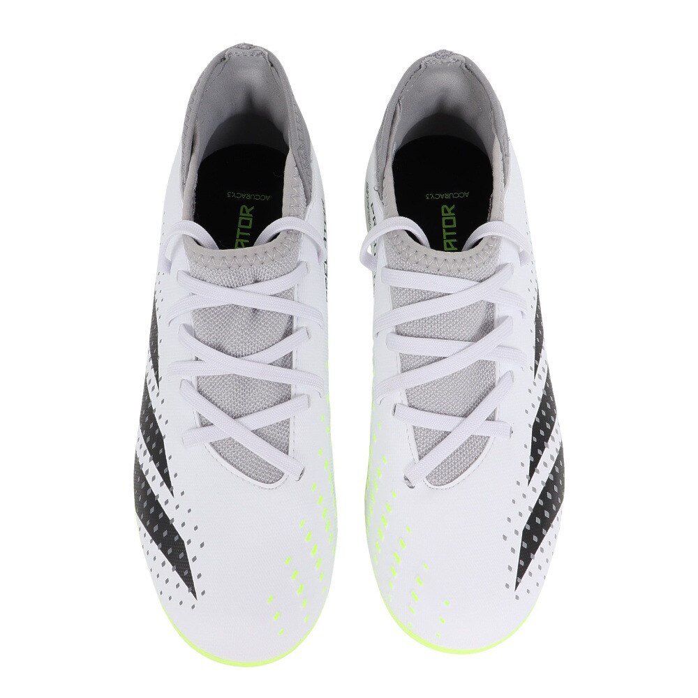 アディダス（adidas）（キッズ）ジュニアサッカースパイク 土・人工芝用 プレデター アキュラシー.3 HG/AG J IE9445