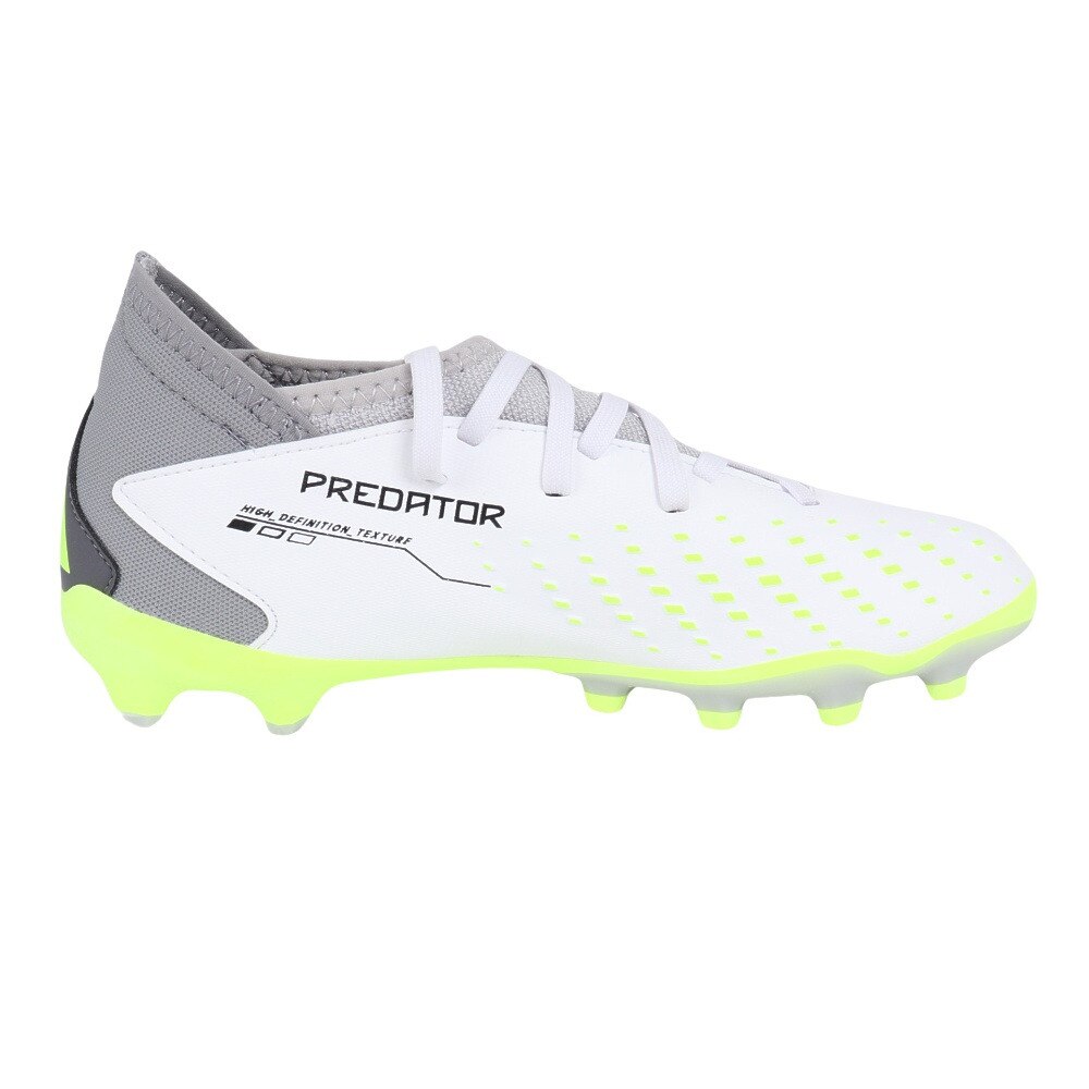 アディダス（adidas）（キッズ）ジュニアサッカースパイク 土・人工芝用 プレデター アキュラシー.3 HG/AG J IE9445