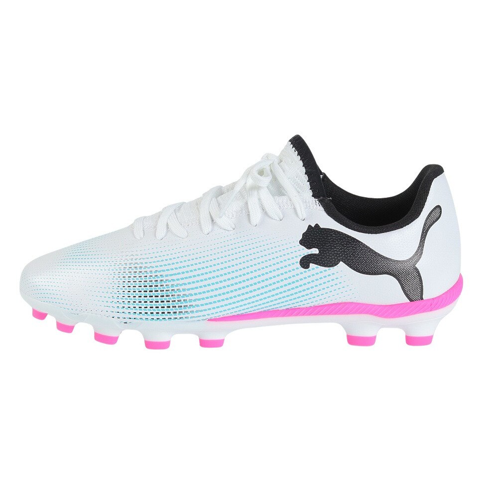 プーマ（PUMA）（キッズ）ジュニアサッカースパイク 土 天然芝 人工芝用 フューチャー 7 プレイ プラス ミッド 10773501