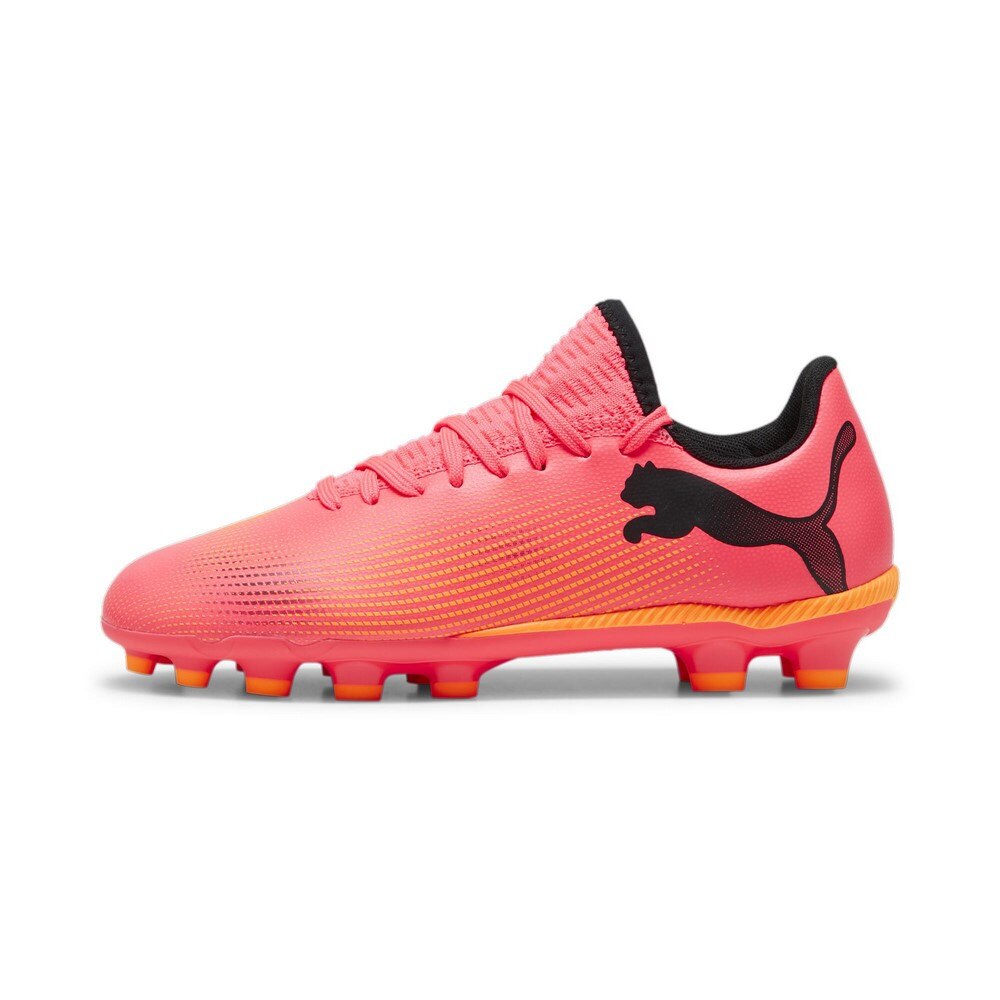 プーマ（PUMA）（キッズ）ジュニアサッカースパイク 土 天然芝 人工芝用 フューチャー 7 プレイ プラス ミッド 10773503
