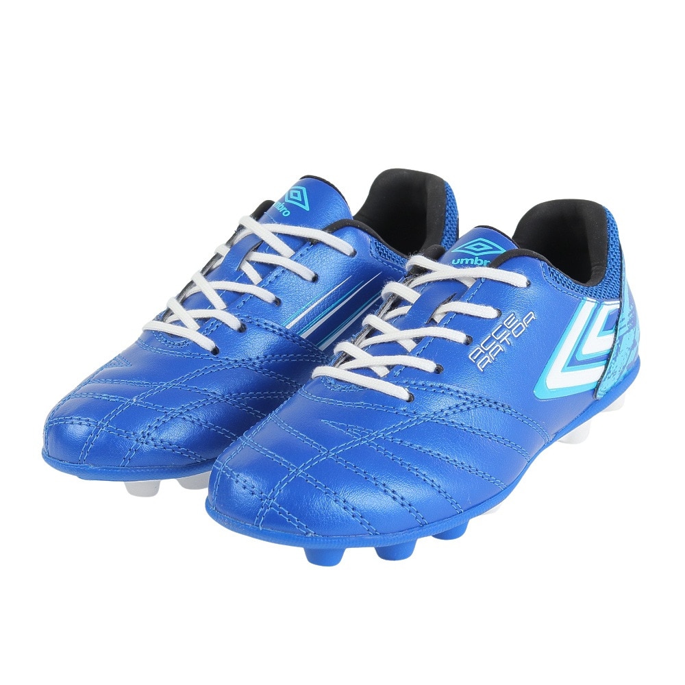 アンブロ（UMBRO）（キッズ）ジュニアサッカースパイク ハードグラウンド用 サッカーシューズ アクセレイター RB WIDE HG gr UU4XJA02BL