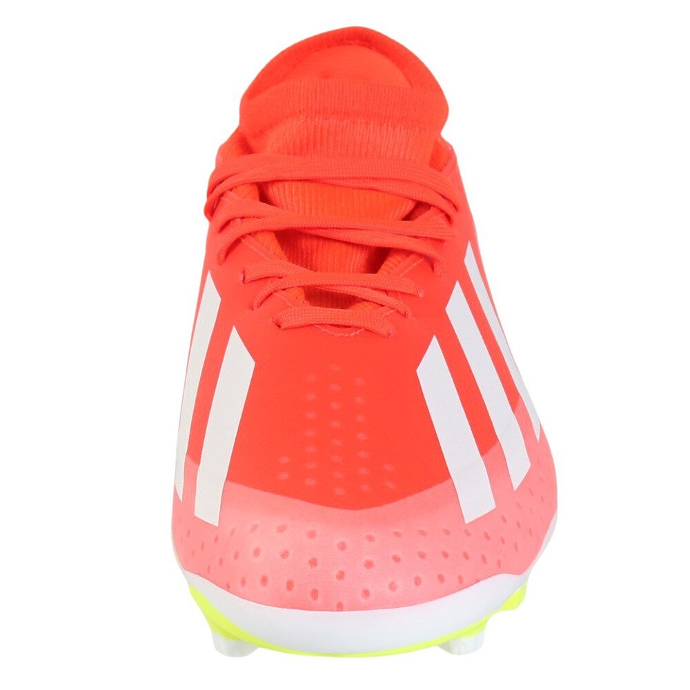 アディダス（adidas）（キッズ）キッズサッカースパイク 土 天然芝 人工芝用 エックス クレイジーファスト LEAGUE HG/AG IF0682