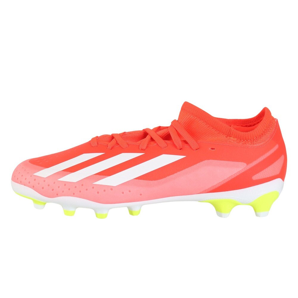 アディダス（adidas）（キッズ）キッズサッカースパイク 土 天然芝 人工芝用 エックス クレイジーファスト LEAGUE HG/AG IF0682