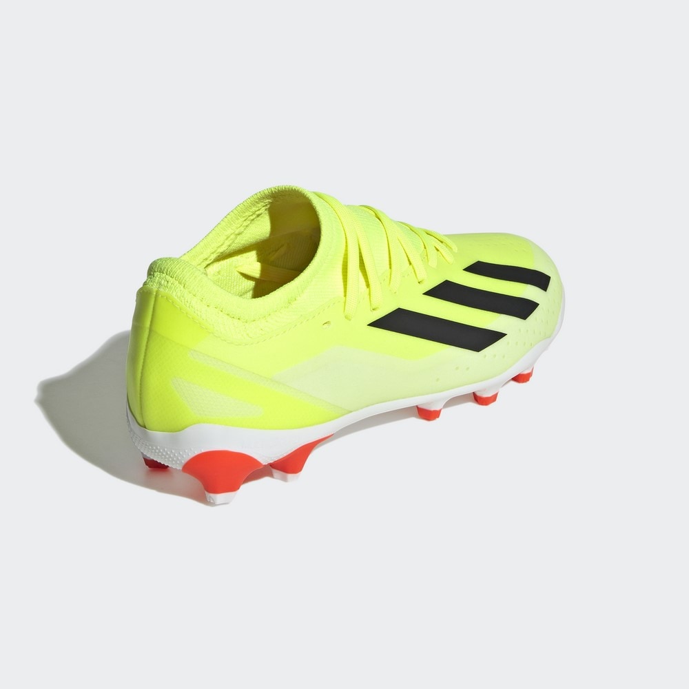 アディダス（adidas）（キッズ）ジュニアサッカースパイク 土 天然芝 人工芝用 サッカーシューズ エックス クレイジーファスト LEAGUE HG/AG IF0683