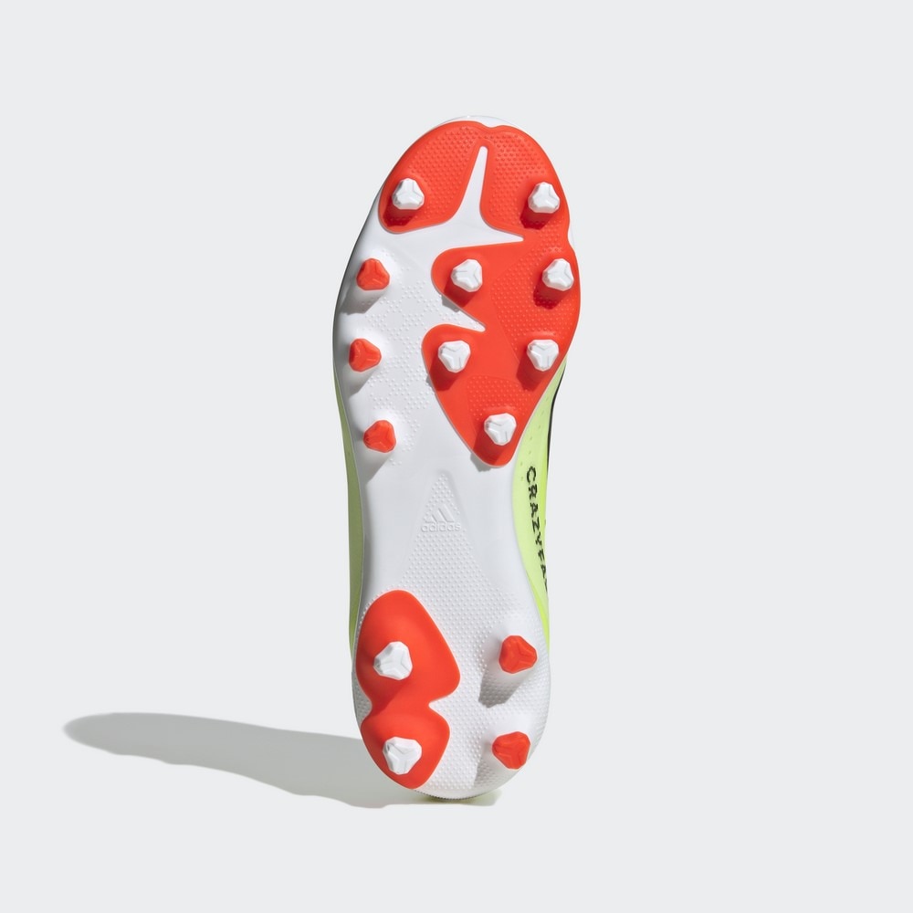 アディダス（adidas）（キッズ）ジュニアサッカースパイク 土 天然芝 人工芝用 サッカーシューズ エックス クレイジーファスト LEAGUE HG/AG IF0683