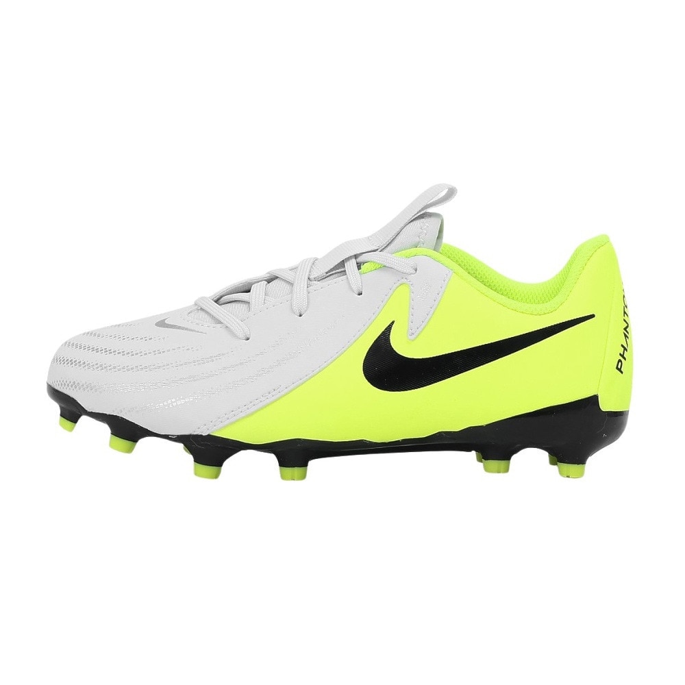 ナイキ（NIKE）（キッズ）ジュニアサッカースパイク 土 天然芝 人工芝用 マルチグラウンド用 ファントム GX 2 アカデミー FG FD6722-003