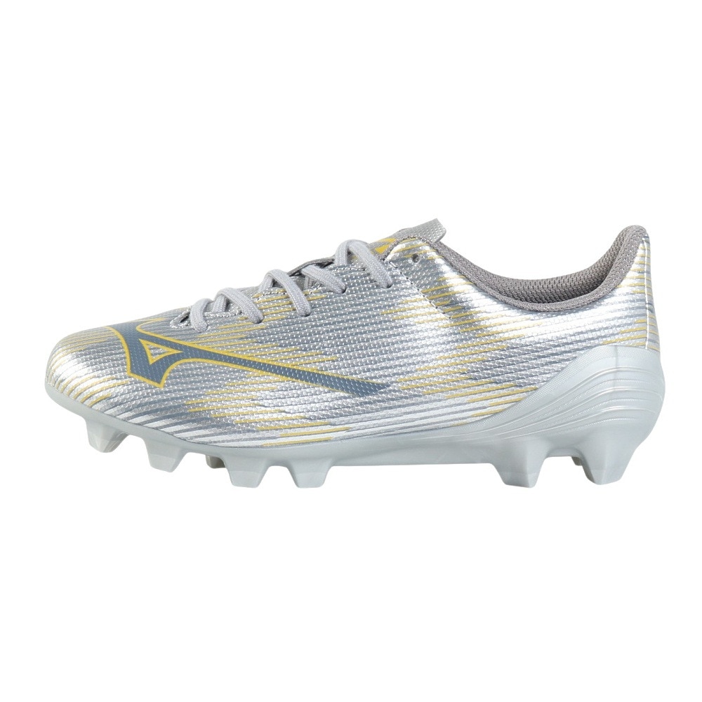 ミズノ（MIZUNO）（キッズ）【最新カラー】ジュニアサッカースパイク 天然芝/土/人工芝用 ミズノアルファ2 セレクトJr P1GB256504