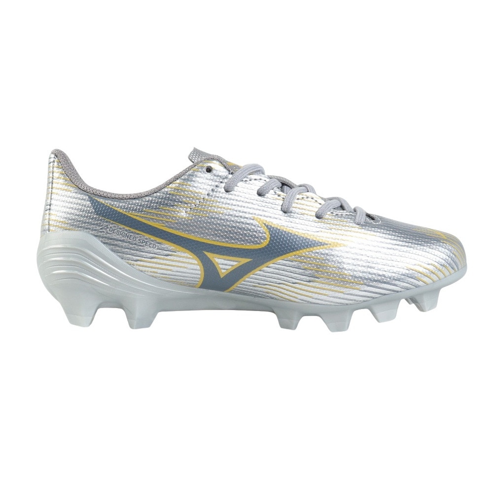 ミズノ（MIZUNO）（キッズ）【最新カラー】ジュニアサッカースパイク 天然芝/土/人工芝用 ミズノアルファ2 セレクトJr P1GB256504