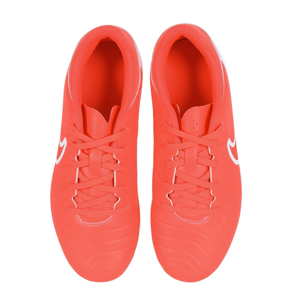 ナイキ（NIKE）（キッズ）ジュニアサッカースパイク 土用 ティエンポ レジェンド 10 アカデミー HG オレンジ DV4349-800