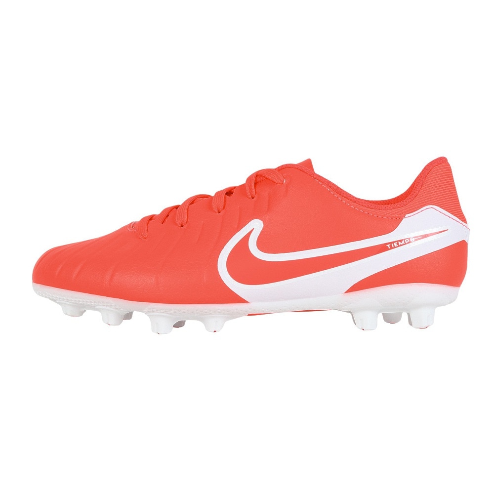 ナイキ（NIKE）（キッズ）ジュニアサッカースパイク 土用 ティエンポ レジェンド 10 アカデミー HG オレンジ DV4349-800