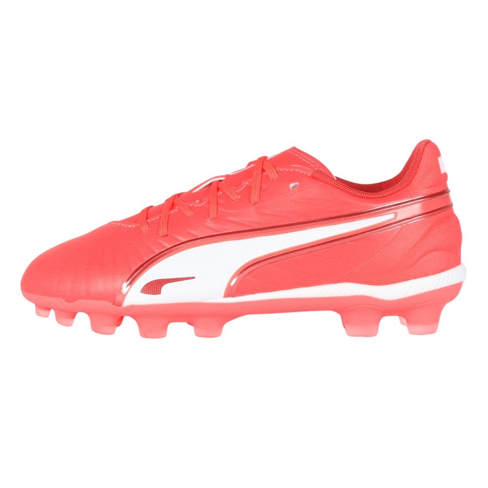 プーマ（PUMA）（キッズ）ジュニアサッカースパイク 土 天然芝 人工芝用  キングマッチHG/AG+MID 10832101