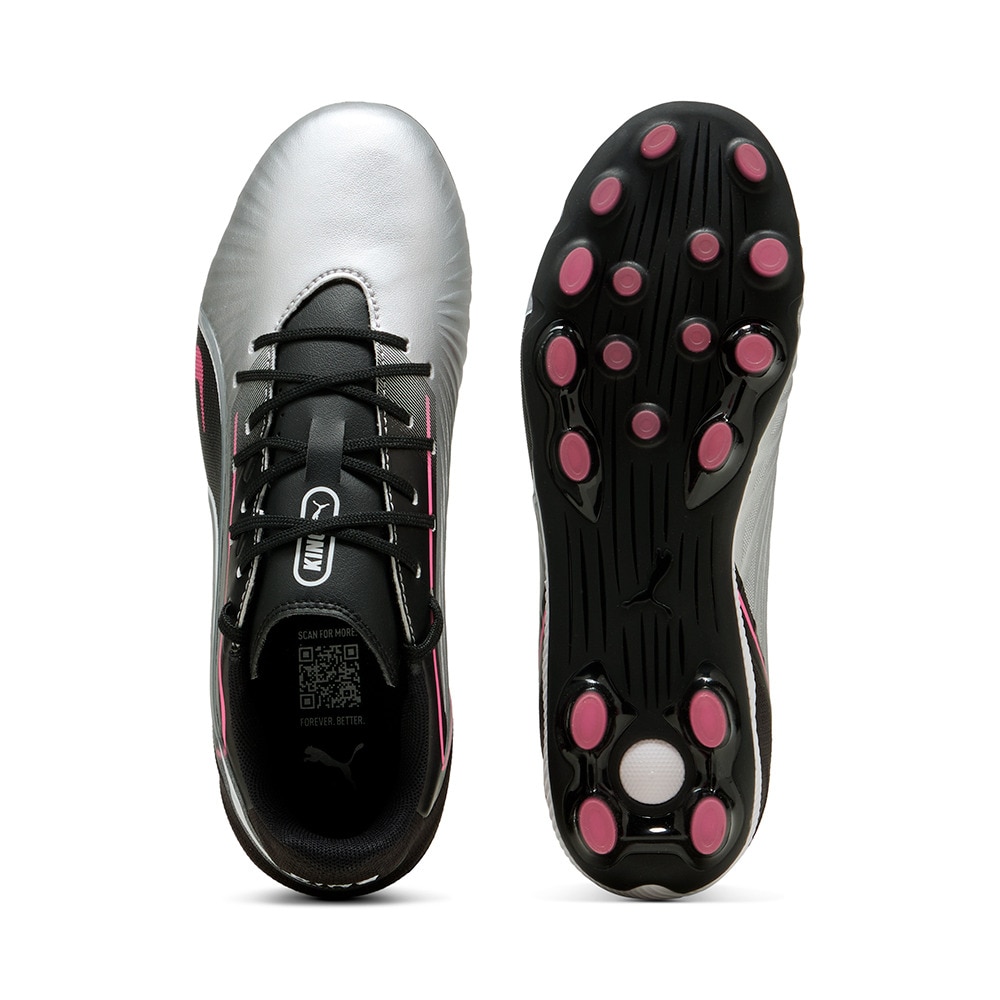 プーマ（PUMA）（キッズ）ジュニアサッカースパイク ハードグラウンド/人工芝用 キングマッチ HG/AG+ミッドJR 10832102