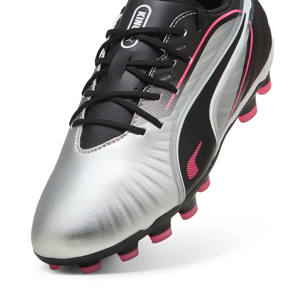 プーマ（PUMA）（キッズ）ジュニアサッカースパイク ハードグラウンド/人工芝用 キングマッチ HG/AG+ミッドJR 10832102