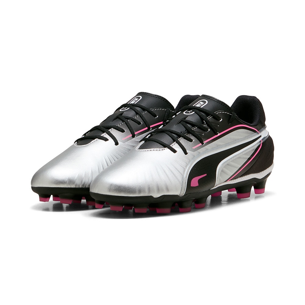 プーマ（PUMA）（キッズ）ジュニアサッカースパイク ハードグラウンド/人工芝用 キングマッチ HG/AG+ミッドJR 10832102