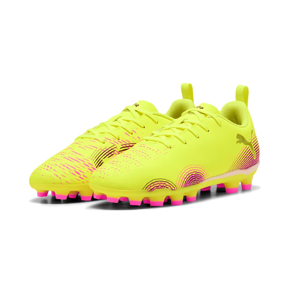 プーマ（PUMA）（キッズ）【新商品】ジュニアサッカースパイク 固い土/人工芝用 サッカーシューズ フューチャー 8 プレイ HG + ミッド サッカー スパイク 10839403