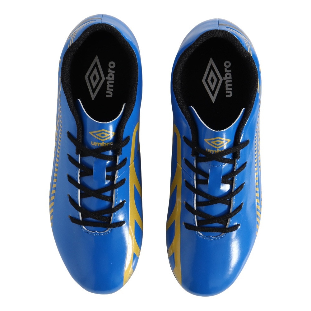 アンブロ（UMBRO）（キッズ）【新商品】ジュニアサッカースパイク 土グラウンド用 UMB エバーブルーV SL WD UF5SFCX1JB BLGD