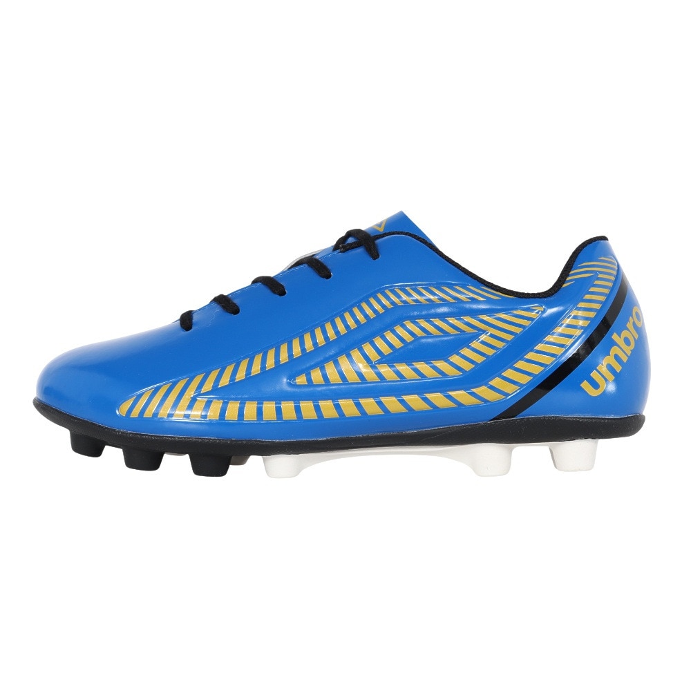 アンブロ（UMBRO）（キッズ）【新商品】ジュニアサッカースパイク 土グラウンド用 UMB エバーブルーV SL WD UF5SFCX1JB BLGD