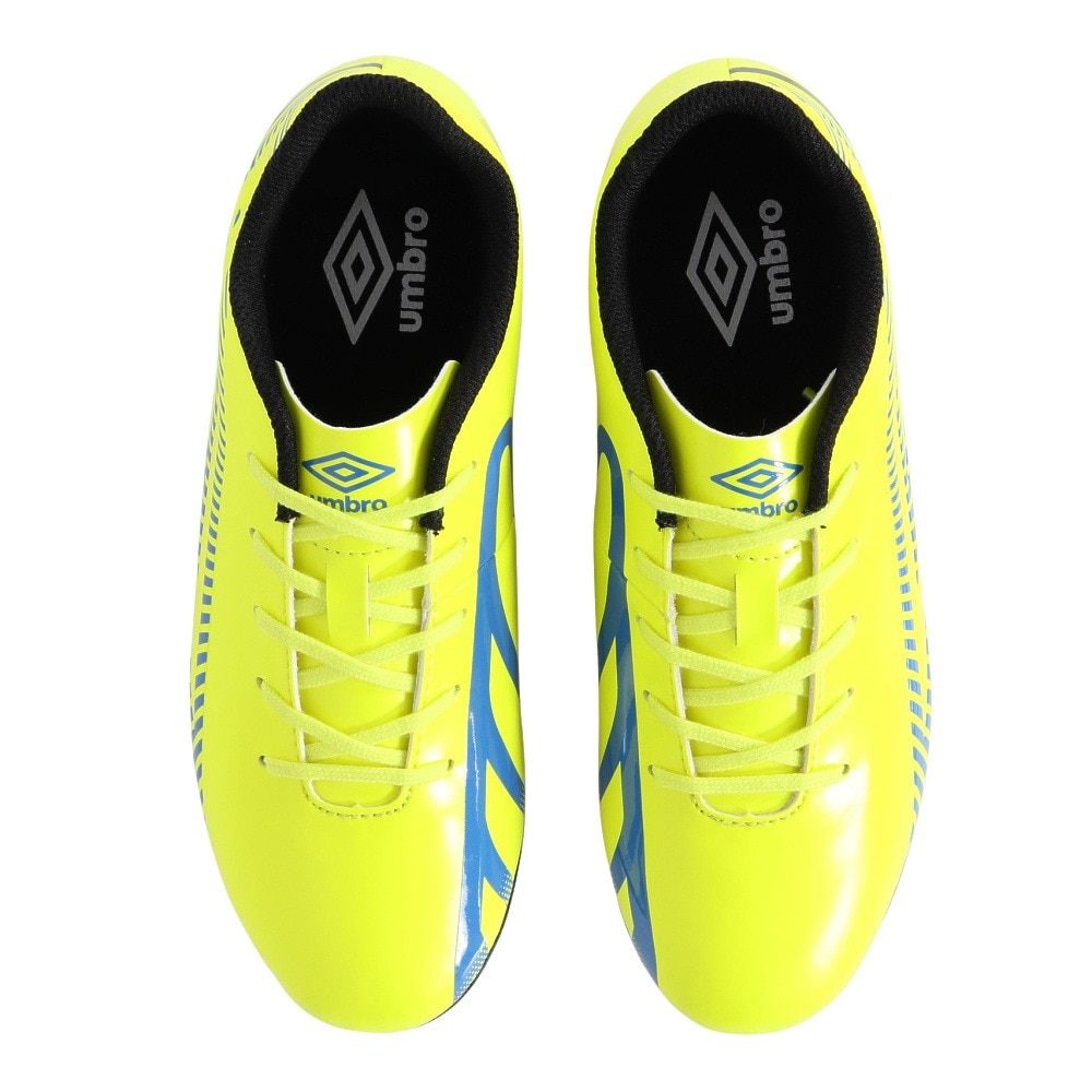 アンブロ（UMBRO）（キッズ）【新商品】ジュニアサッカースパイク 土グラウンド用 UMB エバーブルーV SL WD UF5SFCX2JB YLBL