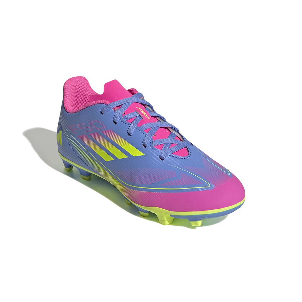 アディダス（adidas）（キッズ）【最新カラー】キッズ サッカースパイク 天然芝・土・人工芝用 F50 Club FG/MG IE1308