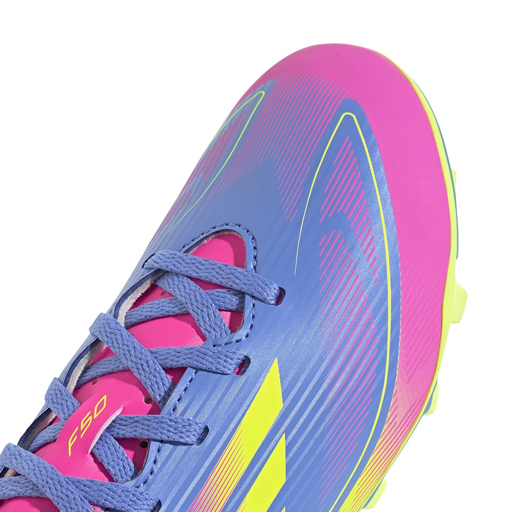 アディダス（adidas）（キッズ）【最新カラー】キッズ サッカースパイク 天然芝・土・人工芝用 F50 Club FG/MG IE1308