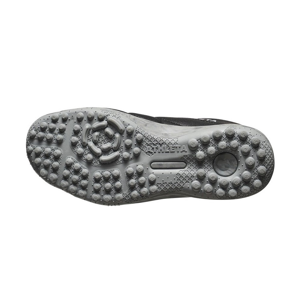 アスレタ（ATHLETA）（キッズ）ジュニアサッカートレーニングシューズ 人工芝・土グラウンド用 サッカーシューズ ジェネMT 12014J BLK