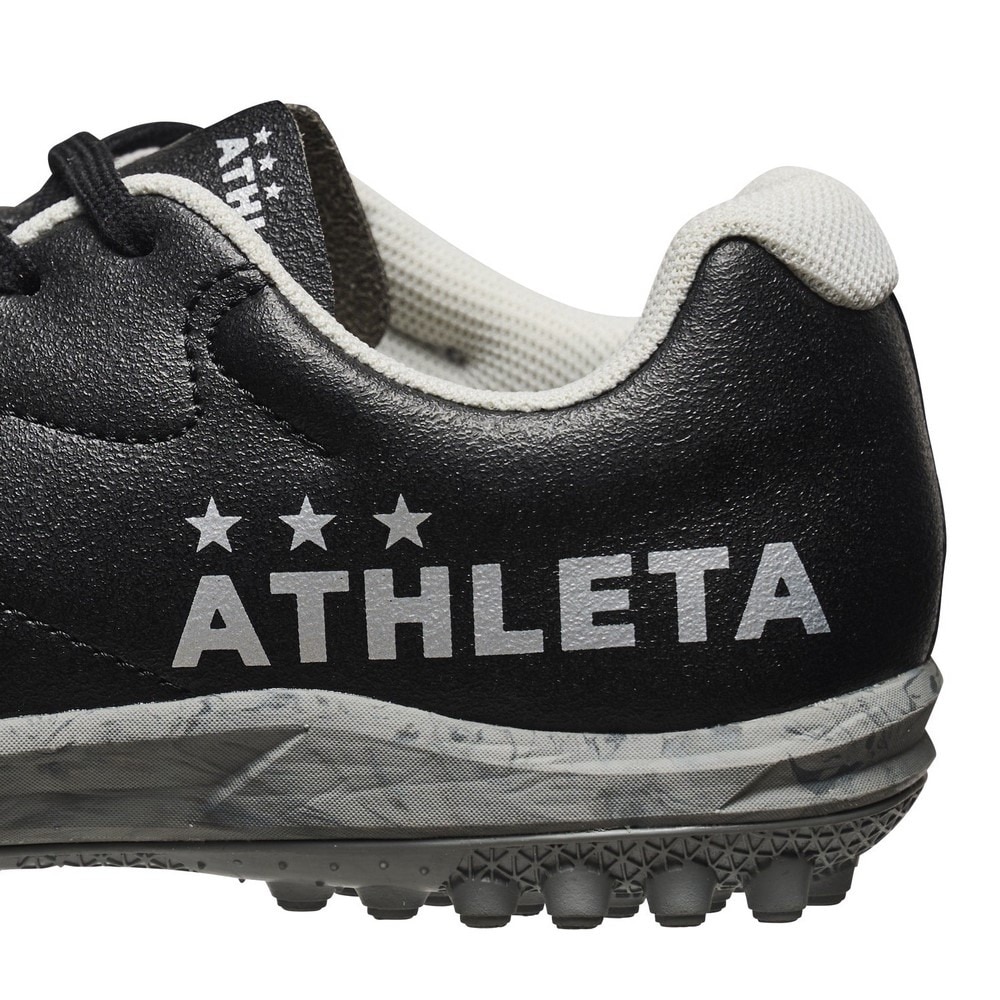 アスレタ（ATHLETA）（キッズ）ジュニアサッカートレーニングシューズ 人工芝・土グラウンド用 サッカーシューズ ジェネMT 12014J BLK