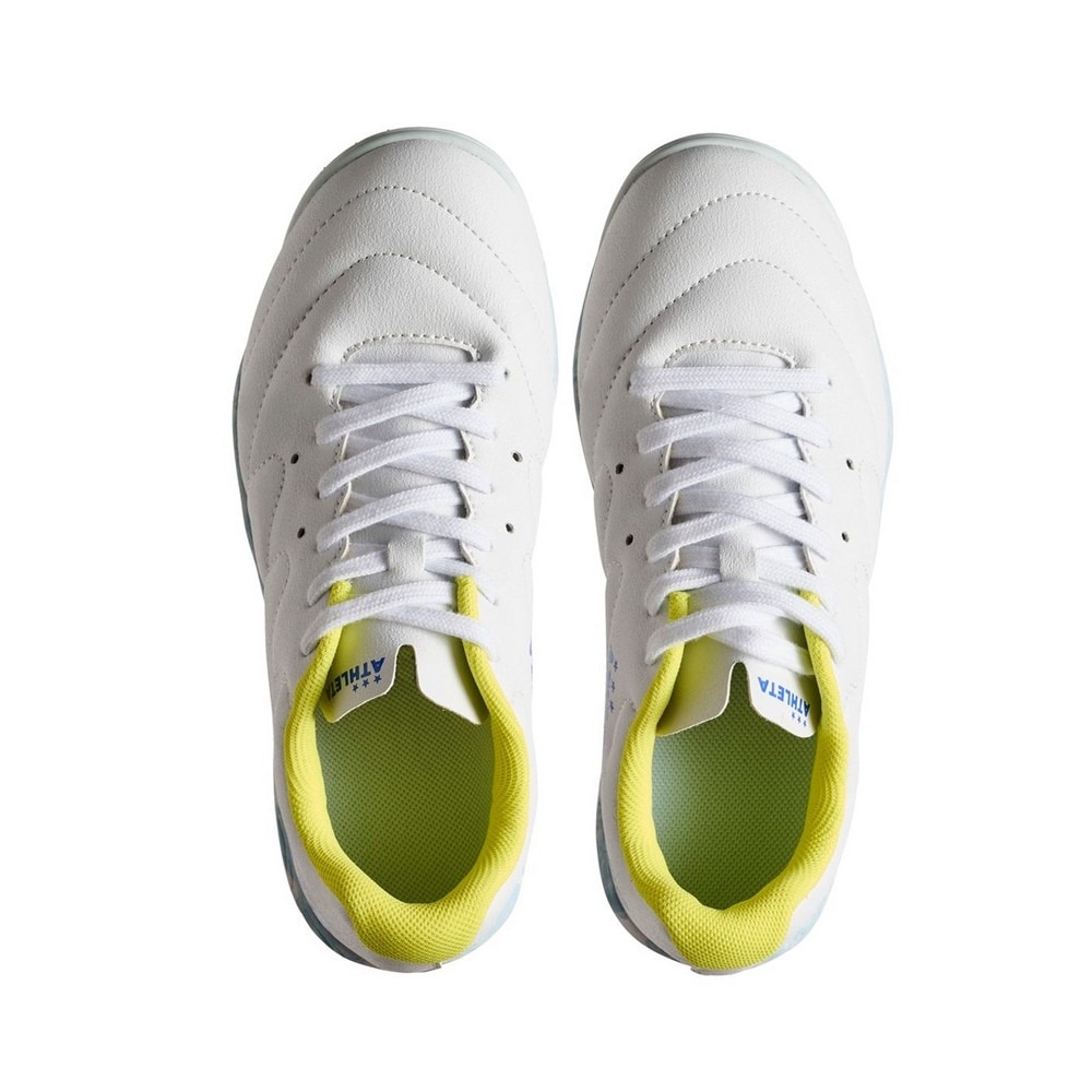 アスレタ（ATHLETA）（キッズ）ジュニアサッカースパイク 人工芝・土グラウンド用 サッカーシューズ ジェネMT 12014J WHT