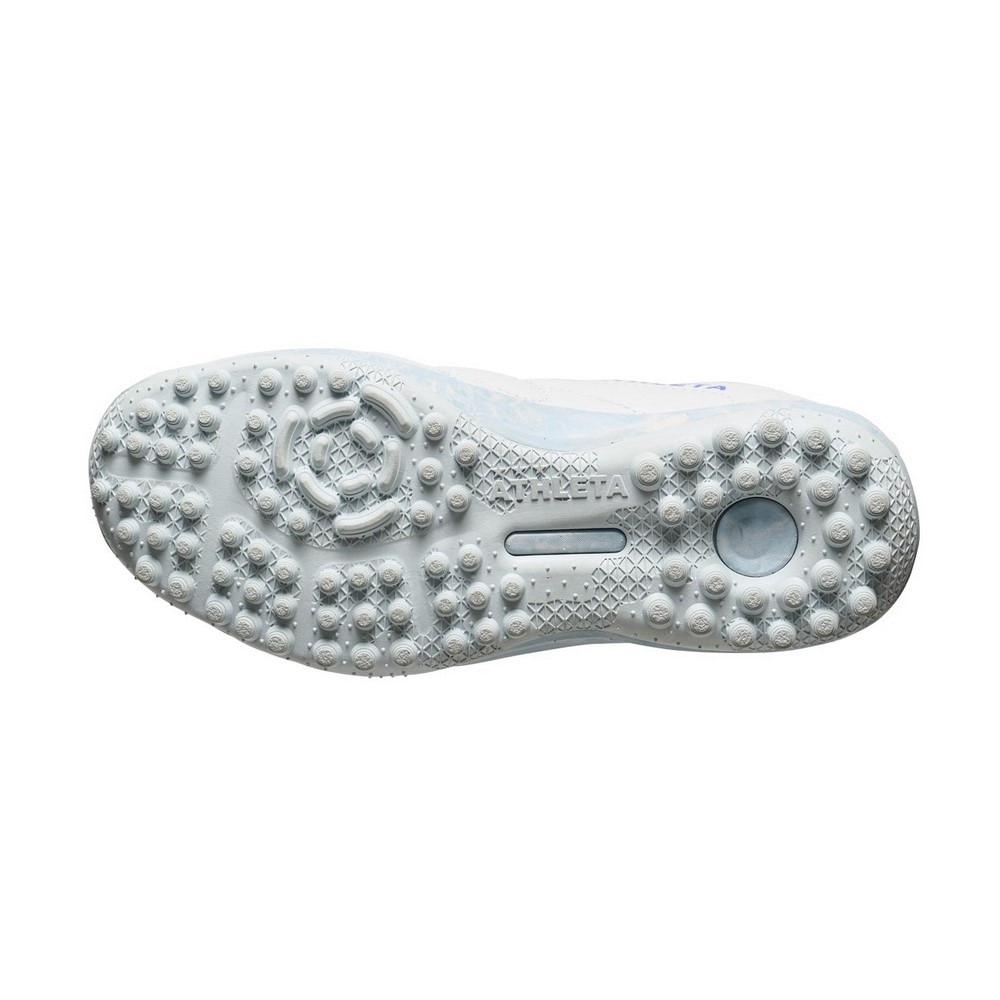 アスレタ（ATHLETA）（キッズ）ジュニアサッカースパイク 人工芝・土グラウンド用 サッカーシューズ ジェネMT 12014J WHT