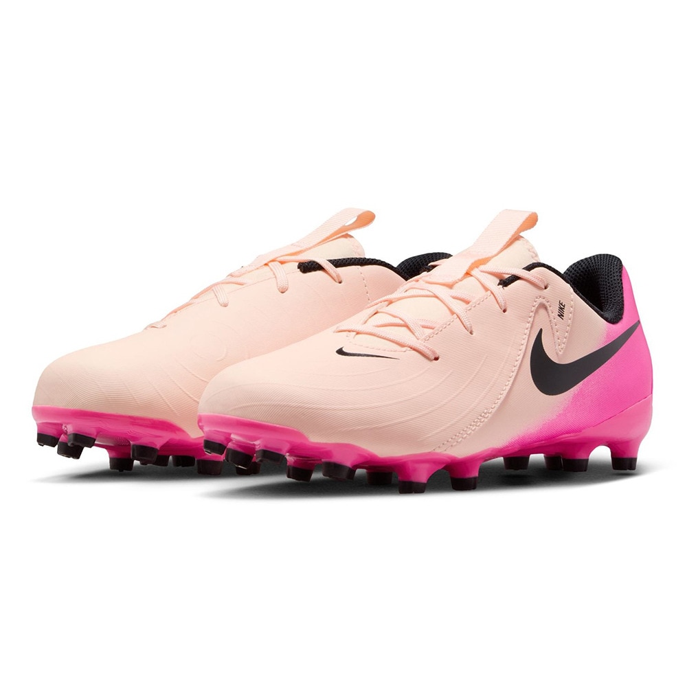 ナイキ（NIKE）（キッズ）【最新カラー】ジュニアサッカースパイク 天然芝/マルチグラウンド用 ファントム GX II アカデミー FG/MG FD6722-800