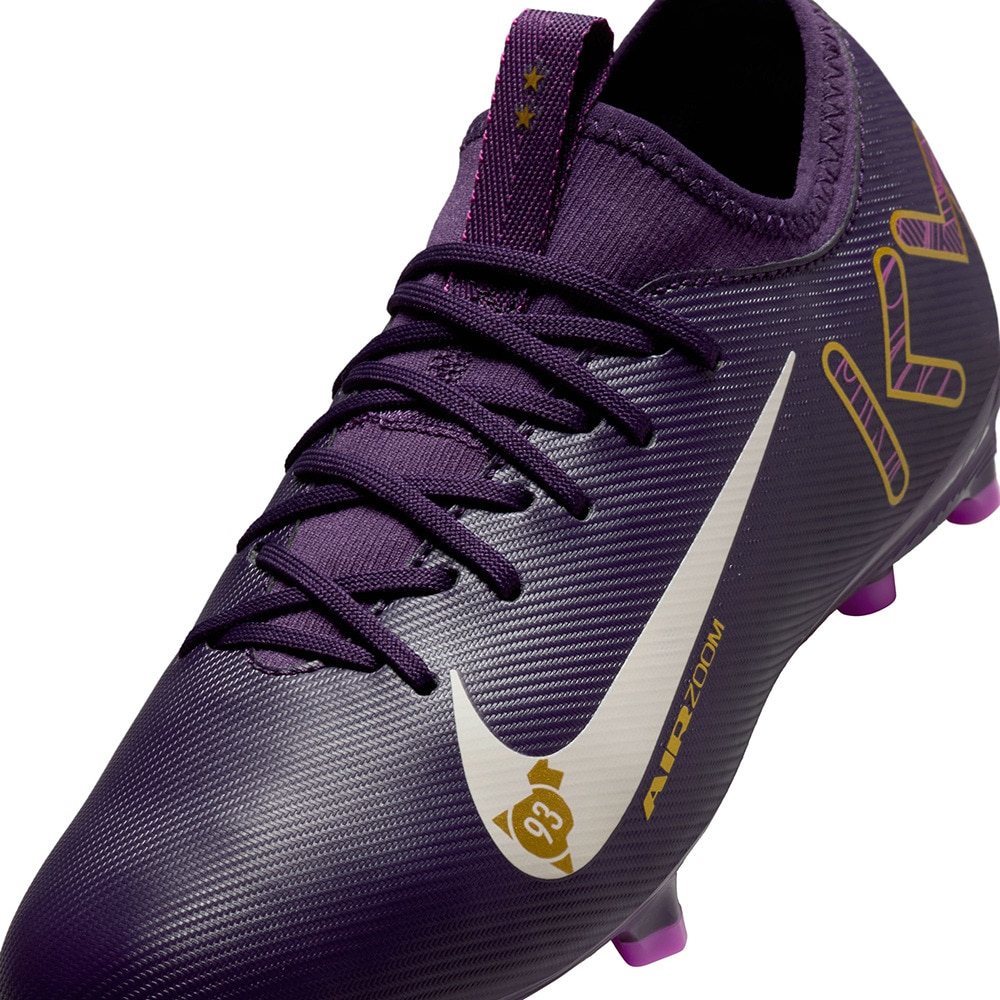 ナイキ（NIKE）（キッズ）【4月24日発売開始予定】ジュニアサッカースパイク 天然芝/人工芝用 ズーム ヴェイパー 16 ACAD KM FG/MG FQ8394-500