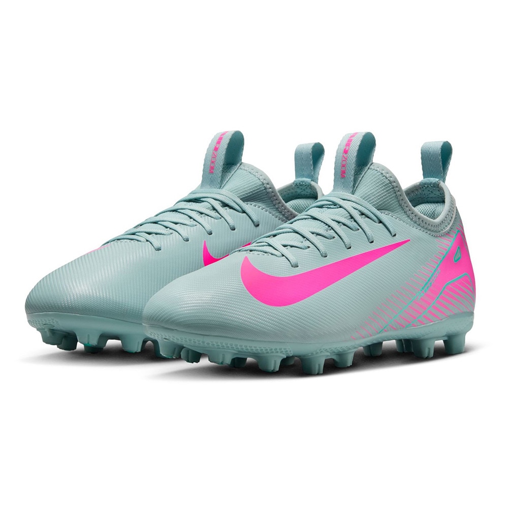 ナイキ（NIKE）（キッズ）【最新カラー】ジュニアサッカースパイク ハードグラウンド用 ズーム ヴェイパー 16 アカデミー HG FQ8407-301