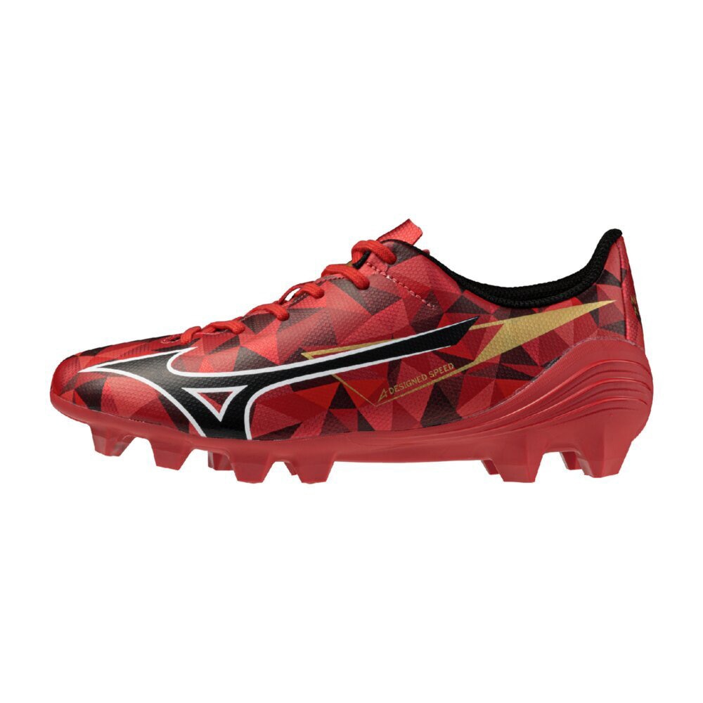 ミズノ（MIZUNO）（キッズ）ジュニアサッカースパイク 天然芝/土/人工芝のグランド用 アルファII SELECT Jr P1GB256560