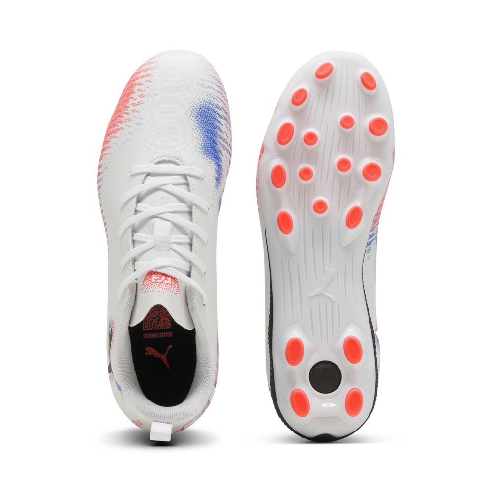 プーマ（PUMA）（キッズ）ジュニアサッカースパイク 土・人工芝グラウンド用 サッカーシューズ フューチャー 8 プレイ HG/AG+MID JR 10862401