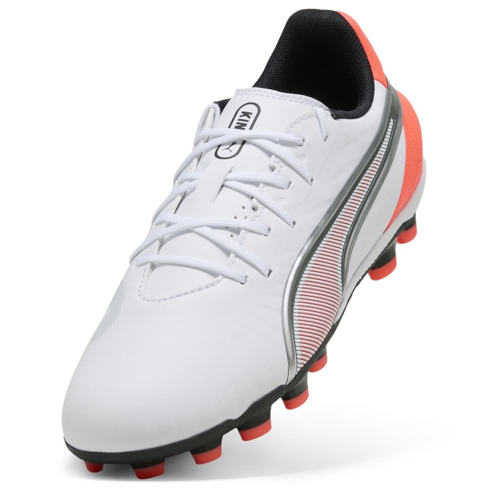 プーマ（PUMA）（キッズ）ジュニア サッカースパイク 土・人工芝グラウンド用 サッカーシューズ キング ジュニア キング マッチ HG+MID JR 10883901