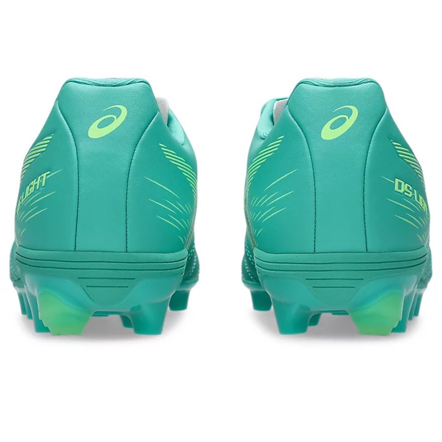ASICS サッカーシューズ グリーン スパイク ASICS アシックス DS LIGHT JR GS(グリーンゲッコー×ブラック