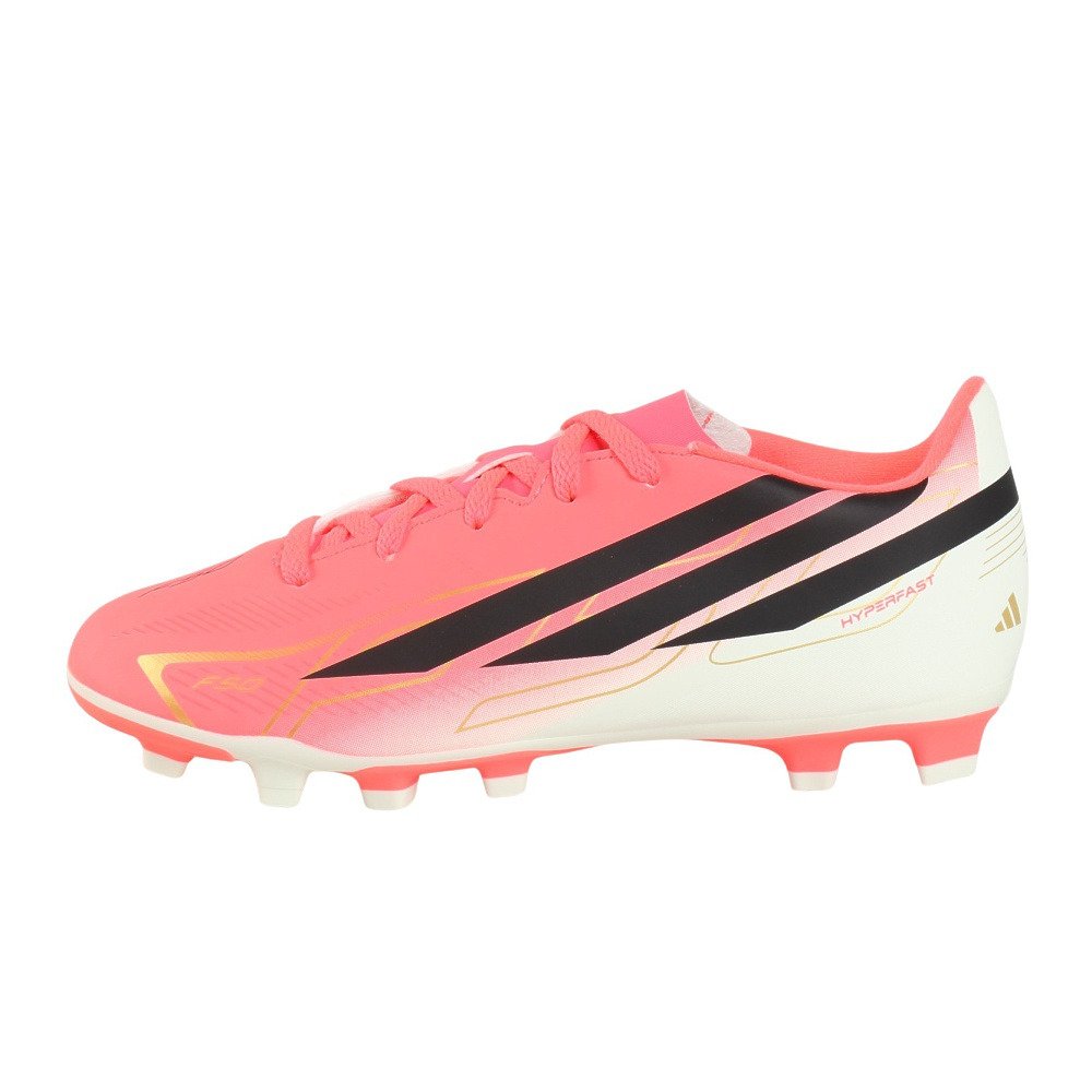 アディダス（adidas）（キッズ）ジュニア サッカースパイク 天然芝/土/人工芝用 F50 ハイパーファスト クラブ OMS25-KK1307