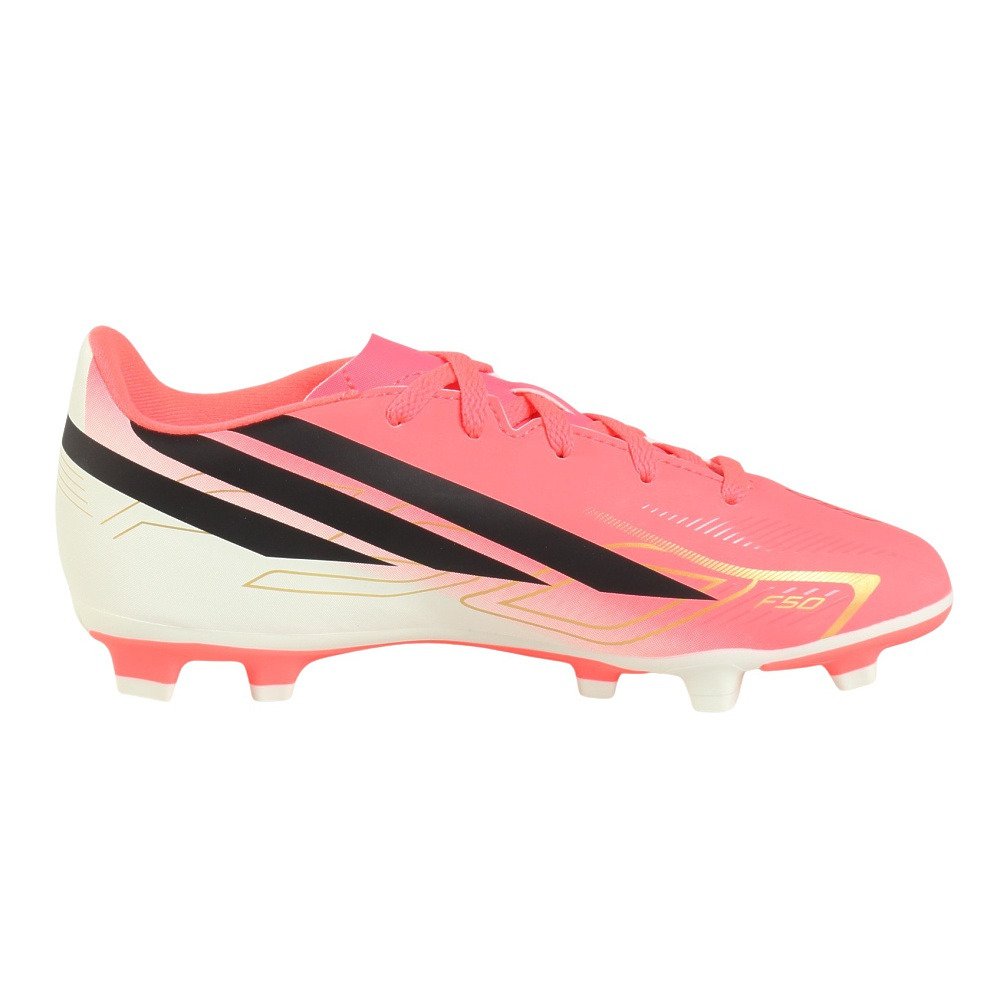 アディダス（adidas）（キッズ）ジュニア サッカースパイク 天然芝/土/人工芝用 F50 ハイパーファスト クラブ OMS25-KK1307