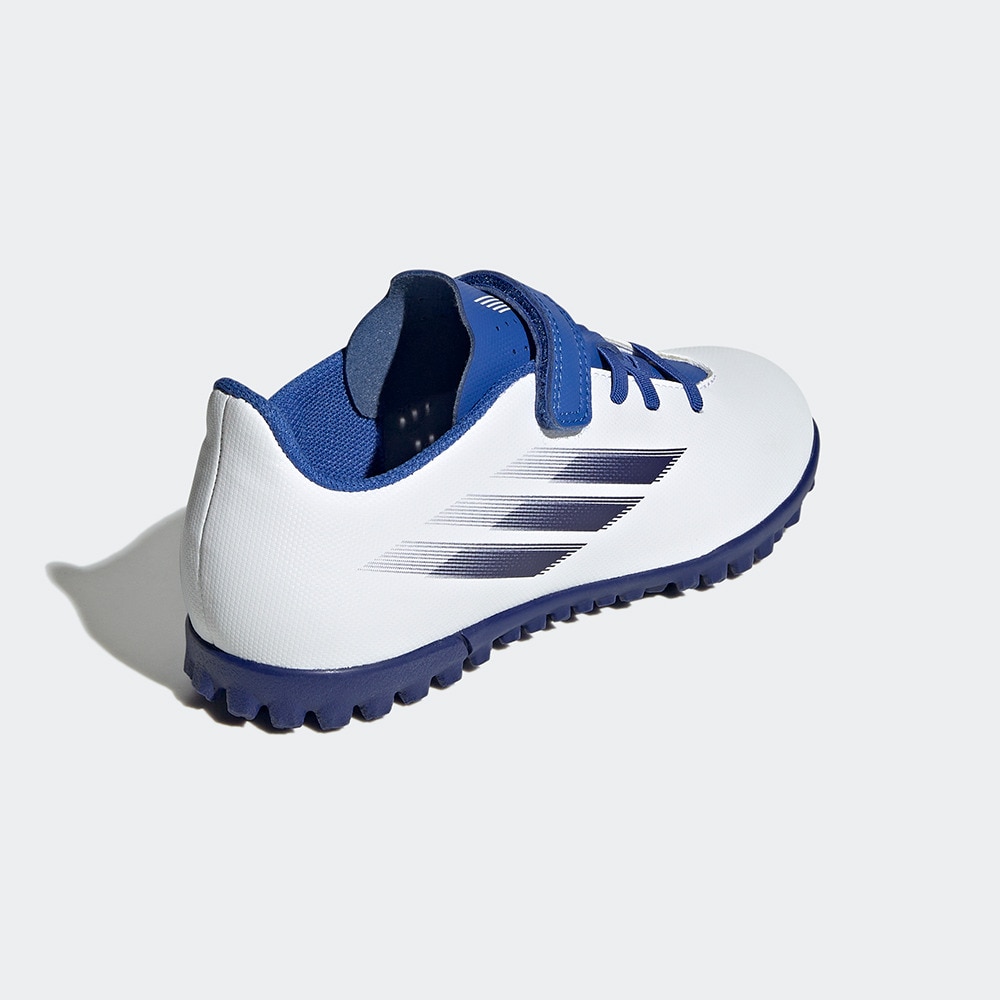 アディダス(adidas)(キッズ)ジュニアサッカートレーニングシューズ エックス スピードフロー.4 H&L GW7523 マジックテープ
