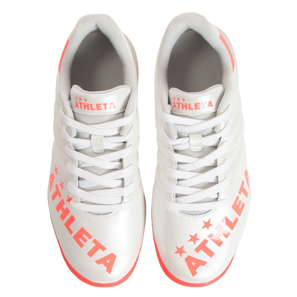 アスレタ（ATHLETA）（キッズ）ジュニア サッカー トレーニング シューズ JR MT 12011J WHT