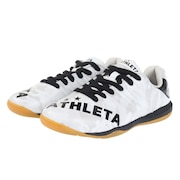 (キッズ)ジュニアサッカートレーニングシューズ Jr.ID 12011JI WHTxBLK