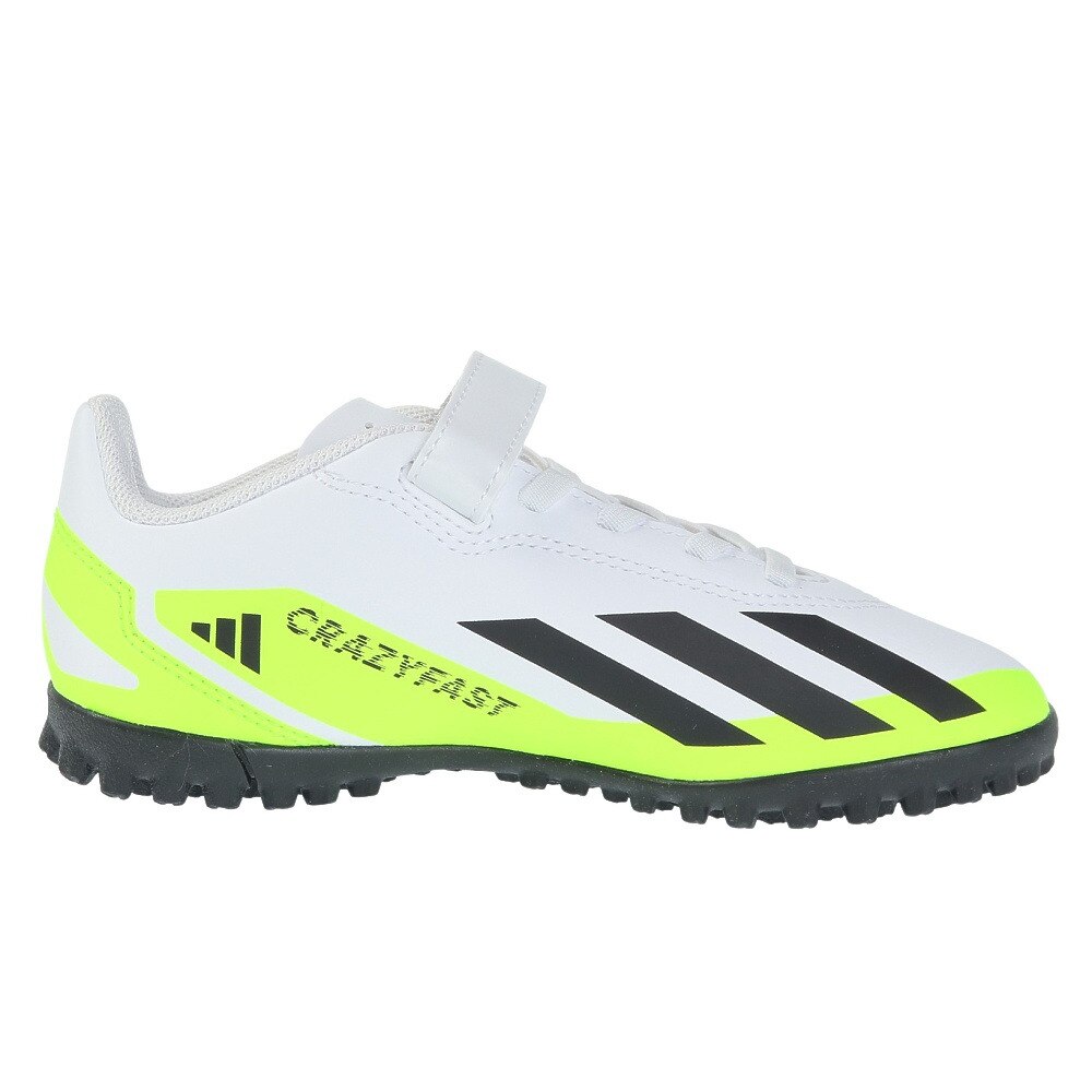 アディダス（adidas）（キッズ）ジュニアサッカートレーニングシューズ エックス クレイジーファスト.4 H&L TF J ターフ用 IE1592