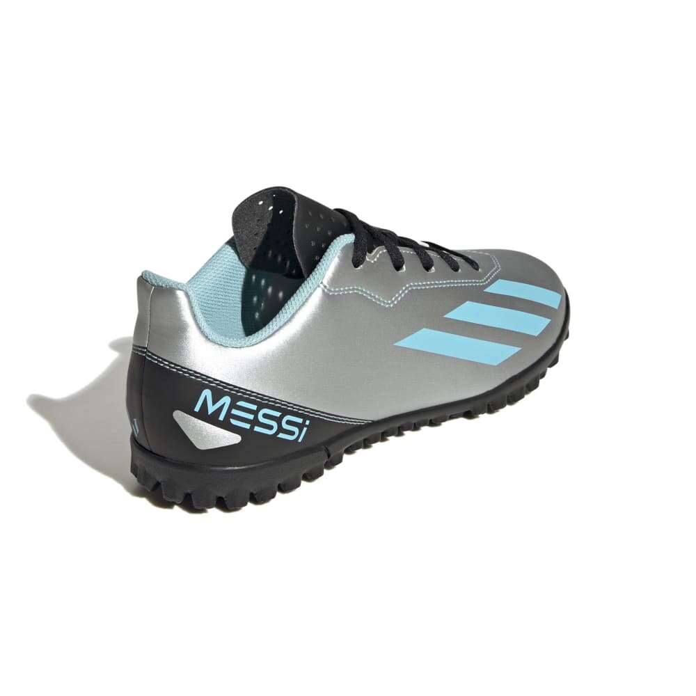 アディダス（adidas）（キッズ）ジュニアサッカートレーニングシューズ ターフグラウンド用 エックス クレイジーファスト メッシ MESSI.4 J IE4068