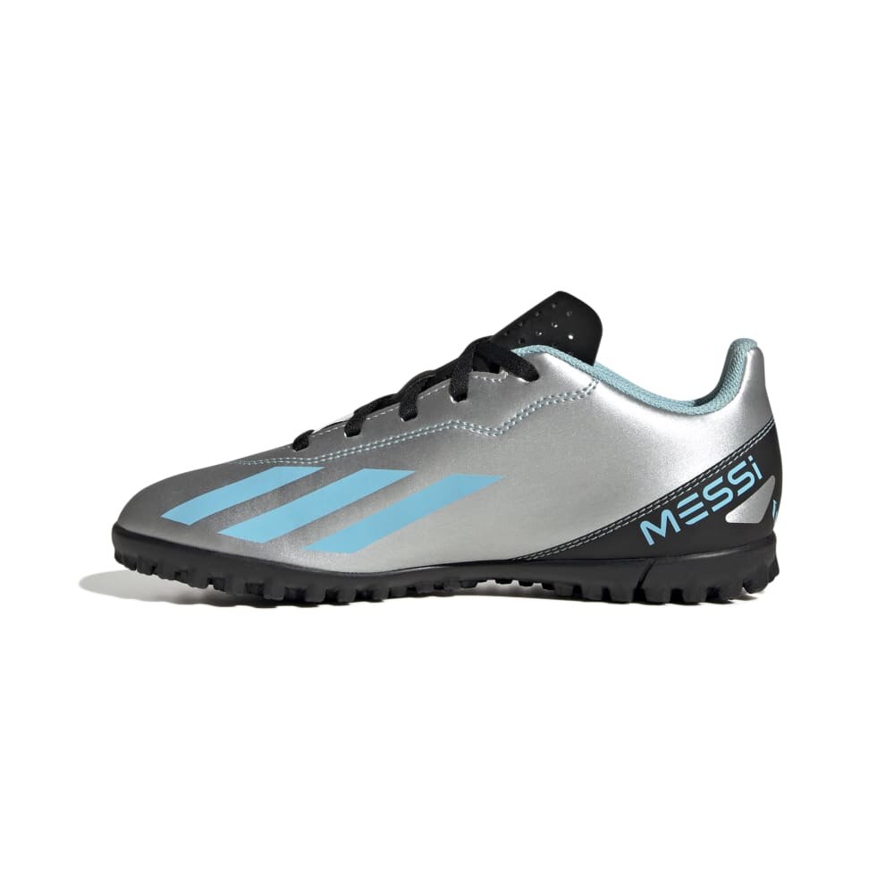 アディダス（adidas）（キッズ）ジュニアサッカートレーニングシューズ ターフグラウンド用 エックス クレイジーファスト メッシ MESSI.4 J IE4068
