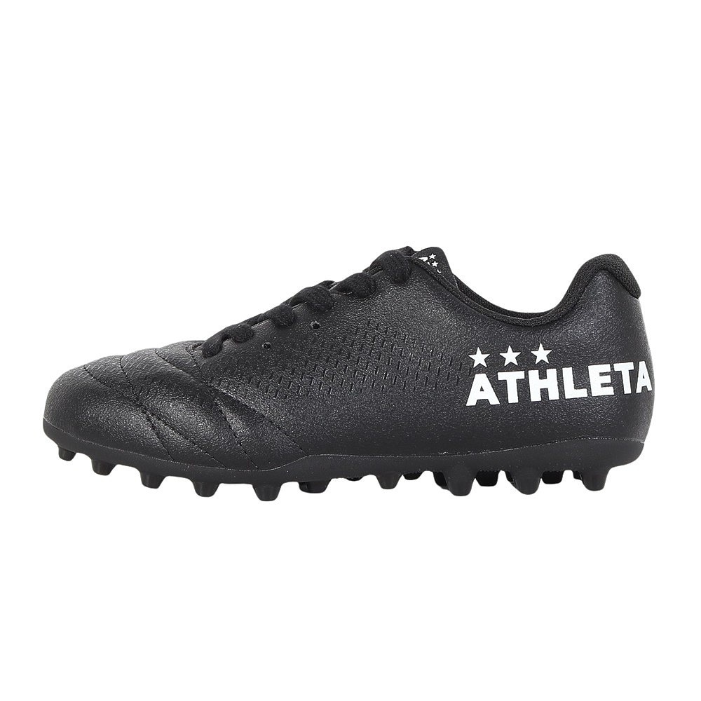 アスレタ（ATHLETA）（キッズ）ジュニアサッカースパイク マルチグラウンド用 サッカーシューズ ATHLETA Jr. 10021J BLK
