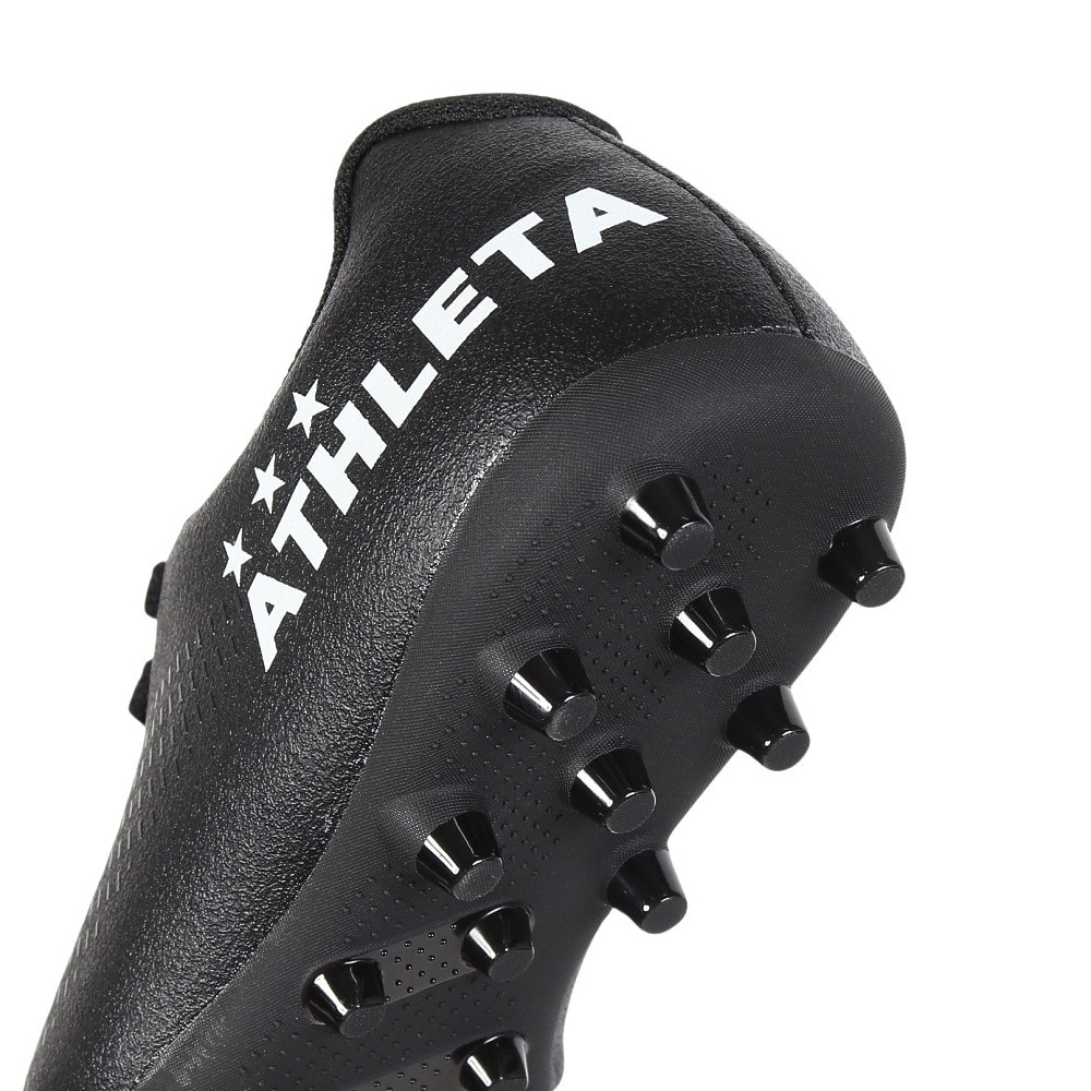 アスレタ（ATHLETA）（キッズ）ジュニアサッカースパイク マルチグラウンド用 サッカーシューズ ATHLETA Jr. 10021J BLK